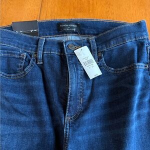 Banana Republic Indigo Curvy Skinny Jeans